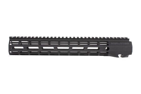 Areo Precision free float 15in ATLAS R-ONE M-LOK handguard has a tough Black finish
